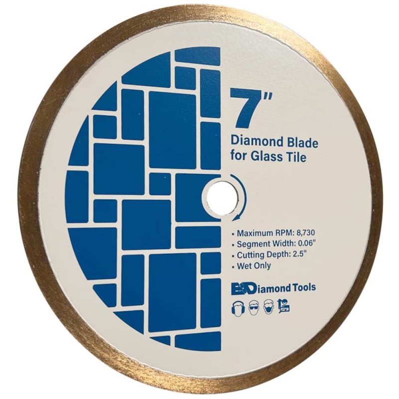 7 Diamond Saw Blades For Glass Mosaic 5 8 Arbor