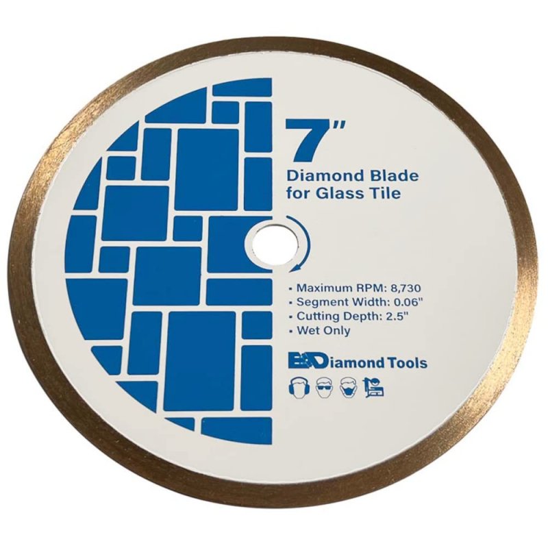 7 Diamond Saw Blades For Glass Mosaic 5 8 Arbor