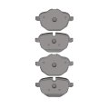 Front Disc Brake Pads For Bmw 530e 2018 2025 Low Metallic 5000 Advanced Series 2 46 Inner Height 4 18 In Pad Width 