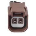 Electrical Connector Ford Excursion 2003 Male Square With Blade Terminal Replacement For 3u2z14s411dvab And 7u2z14s411da Black