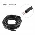 Uxcell Lubricating Oil Hose 10mm 25 64 Id X 14mm 35 Od 13 12ft 4m Rubber Water Pipe Tubing Black
