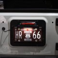 Spare Tire Delete License Plate Relocation Kit With Led Light And Third Brake For Jeep Wrangler Jk Jku Unlimited 2007 2018