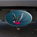 Traditional Swallow Oval Tow Trailer Hitch Cover Plug Insert