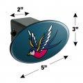 Traditional Swallow Oval Tow Trailer Hitch Cover Plug Insert