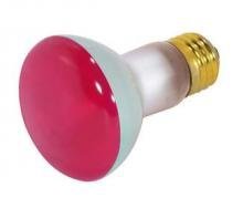 Satco S3200 50 Watt R20 Incandescent Red 2000 Average Rated Hours Medium Base 130 Volts
