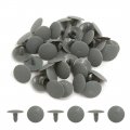 Uxcell 40pcs Plastic Clips Fastener Retainer Push Type Interior Rivets Gray 7mm