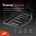A-premium Lower Engine Oil Pan Sump With Drain Plug Compatible Cadillac Catera 1997-2001 V6 3 0l Replaces 90572705