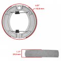 Caltric Rear Brake Shoes Compatible With Yamaha Yp250 Yp Yp 250 Majesty 250 1995 1996 1997 1998 New