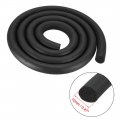 Uxcell Foam Rubber Seal Weather Strip 12mm Diameter 1 Meter Long Black