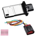 Mass Air Flow Sensor Maf With Connector Wire Harness For Ford E-250 E-350 F-150 F-250 Edge Mustang Ranger Lincoln Mercury Milan 