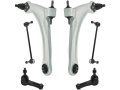 Front Lower Control Arm Ball Joint Tie Rod And Sway Bar Link Kit 6 Piece With 300mm Links For 2006 2011 Chevy Hhr Ls Lt Panel 