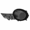 Non Fog Lamps To1039120 Front Light Bezel Compatible With Toyota Highlander 2008-2010 Passenger Right Side Matte Black