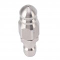 1pc 4 Inch Quick Plug Pressure Drain Jet Hose Nozzle Durable 1 Front 6 Rear 56mm Sewer For Garden 