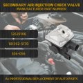 Dasbecan Secondary Air Injection Check Valve Right For 2011-2015 Buick Lacrosse Regal Chevy Malibu Equinox Impala Gmc Terrain 2