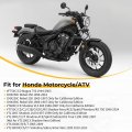 Fuel Cap Gas For Honda Rebel Shadow Spirit Magna Sabre Fits Vt600c Vt750c Vt1100c Vt1300 Vf750c Cmx250c Cmx450c 1985 2024