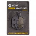 Niche Rear Left Brake Pad Set For Can-am Defender Traxter 715900381 Organic