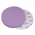 Uxcell 10pcs 5-inch Purple Sanding Discs 2500 Grits Hook And Loop Professional Aluminum Oxide Sand Paper Wet Dry Polish For