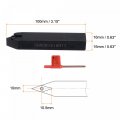 Uxcell Indexable Cnc Lathe Turning Tool Holder 62 5a Sdncn1616h11 5 8 Shank 40cr Steel Carbide For Grooving Threading