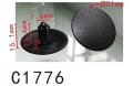 Autobahn88 Splash Shield Clip Compatible With Ford Oem W708633s300 Pack Of 20