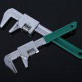 Tehaux Metal 1pc F-type Wrench Wide Opening Spanner Movable T Tool Tube Pliers Faucet Adjustablees Pro Tools Hand 45 Steel To