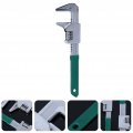 Tehaux Metal 1pc F-type Wrench Wide Opening Spanner Movable T Tool Tube Pliers Faucet Adjustablees Pro Tools Hand 45 Steel To