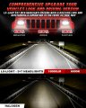 Lx-light Pair 5 X7 6 High Low Beam Led Headlights Compatible With Jeep Wrangler Yj Cherokee Xj H6054 H5054 H6054ll 69822 6052