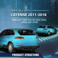 Rear Left Lower Door Molding Trim For Porsche Cayenne 2011 2012 2013 2014 2015 2016 2017 2018 Without Off-road Package