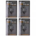 Niche Brake Pad Set For Husqvarna Cr50 Sm50 Ktm 50 65 45113030000 Front Rear Semi-metallic 4 Pack