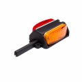 Lumitronics Pre-wired Left Fender Clearance Trailer Light Assembly Amber Red 