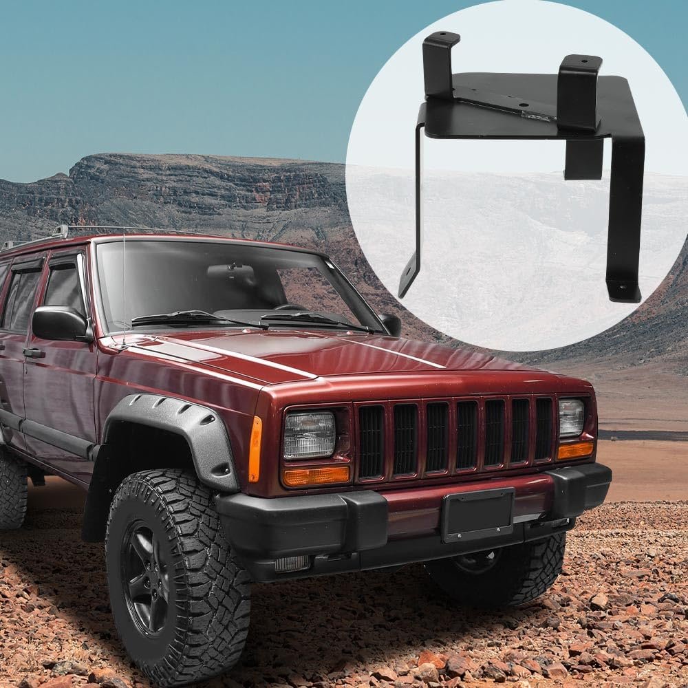 Steel Center Console Support Bracket For Jeep Cherokee Xj 1997 1998 1999 2000 2001 Powder Coated