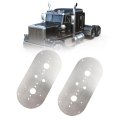 Dasbecan 2pcs Watermelon Light Bracket For Peterbilt 359 379 389 And Other Commercial Trucks Kenworth 660 680 880 W900l Models 