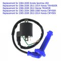 Ignition Coil Spark Plug Wire Cap 30500-meb-671 Replacement For Honda Crf450 Crf450x Crf450r 2002-2014
