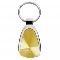 Au-tomotive Gold Teardrop Key Chain For Chrysler Gold