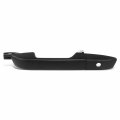 Dna Motoring Front Left Outer Door Handle For 09-14 Acura Tl W Keyhole Black Oem-dho-01027 