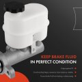 A-premium Brake Master Cylinder With Reservoir And Sensor Compatible Chevy Gmc Cadillac Vehicles Silverado 1500 Sierra Tahoe