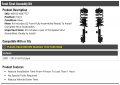Front Strut And Coil Spring Assembly Kit Compatible With 2001-2012 Ford Escape