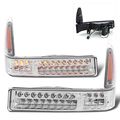 Sppc Chrome Parking Lights For Ford Excursion Super Duty Pair