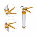 Uxcell Manual Sausage Caulking Gun Aluminium Sealant Cartridge Tube Caulk Applicator 600ml 20oz 12 1 Thrust Rate With Cones