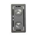Chevy K2500 K3500 1990 91 92 93 1994 Power Window Switch Front Driver Or Passenger Side Plastic Housing Black Bullet Terminal 