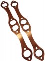 Usonline911 Oval Port Copper Header Exhaust Gaskets For Sb Chevy 327 305 350 383 Reusable