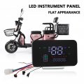 Minho Motorcycle Scooter Speedometer Square Style