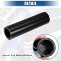 Uxcell 1 25 Id 6 Length 4-ply Reinforced High Temp Straight Coupler Silicone Reducer Hose Black For Car Intercooler Intake