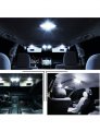 Uxcell 10pcs White Led Lights Interior Package Kit For Nissan Xterra 05-13 
