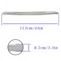 Wflnhb Front Bumper Hood Molding Trim Replacement For Acadia 2020 2021 2022 2023 Silver 84750463