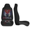 Vintage Lion Head Cuba Flag Car Front Seat Covers Set Of 2 Washable Breathable Vehicle Cushion Protector For Sedan Truck