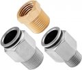 Vixen Air 3 8 Npt In-line Aluminum Filter Water Trap Separator Silver Kit For Compressors With Or 1 4 Fitting Vxk3914c 