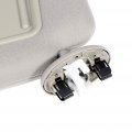 Ocpty Left Driver Side Beige Sun Visor With Sunroof Fit For 2006 2007 2008 2009 2010 2011 Toyota Camry 74320-06800-e0
