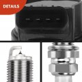 A-premium Set Of 6 Ignition Coil Pack And Iridium Spark Plugs Compatible With Toyota Camry 2010-2017 Tundra 2013-2014
