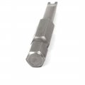Uxcell Magnetic 6mm Tip U6 Metal U Shaped Screwdriver Bits Gray 10pcs