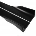Universal Polyurethane Black Car Side Fender Skirts Extension Rocker Panel Splitter Protector